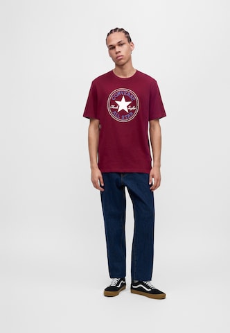 CONVERSE T-Shirt 'ARCH ALL ST' in Rot