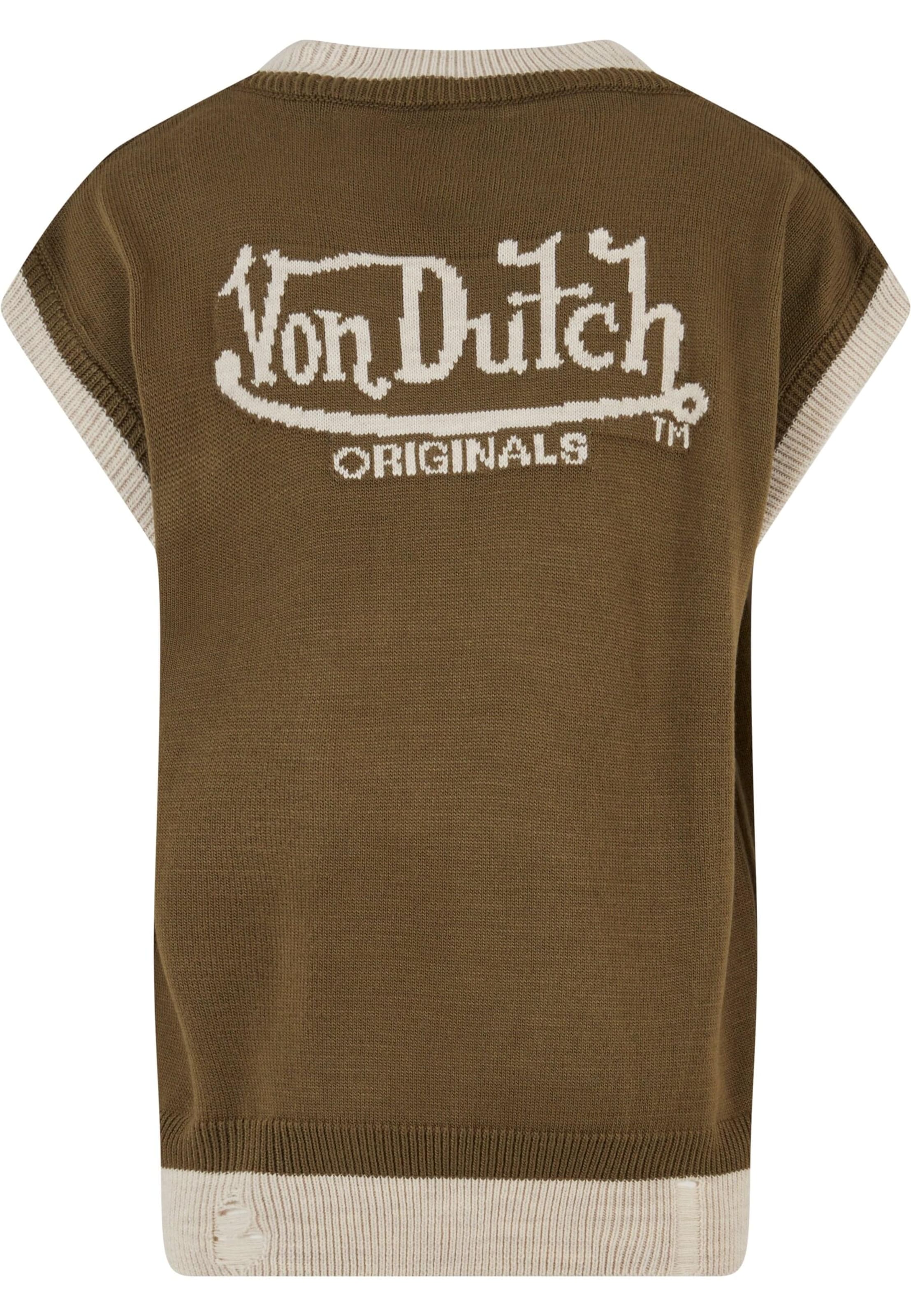 Von Dutch Originals Pullunder 'Mavy' in Grün