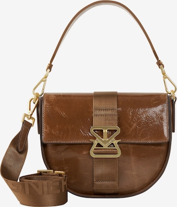 Sac à bandoulière 'Zuoz Cassy' BOGNER en marron : devant