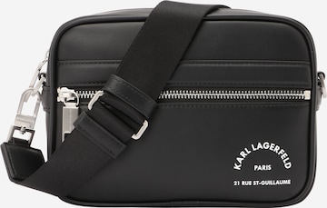 Sac à bandoulière Karl Lagerfeld en noir : devant