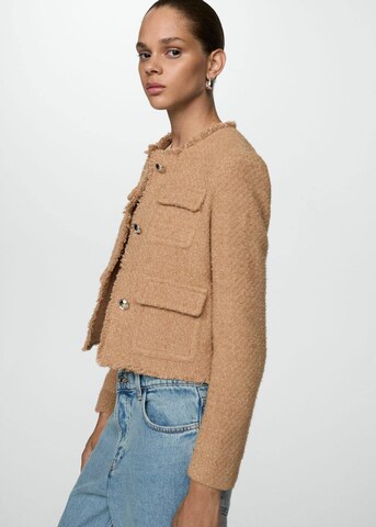 Veste mi-saison 'Wintour' MANGO en marron