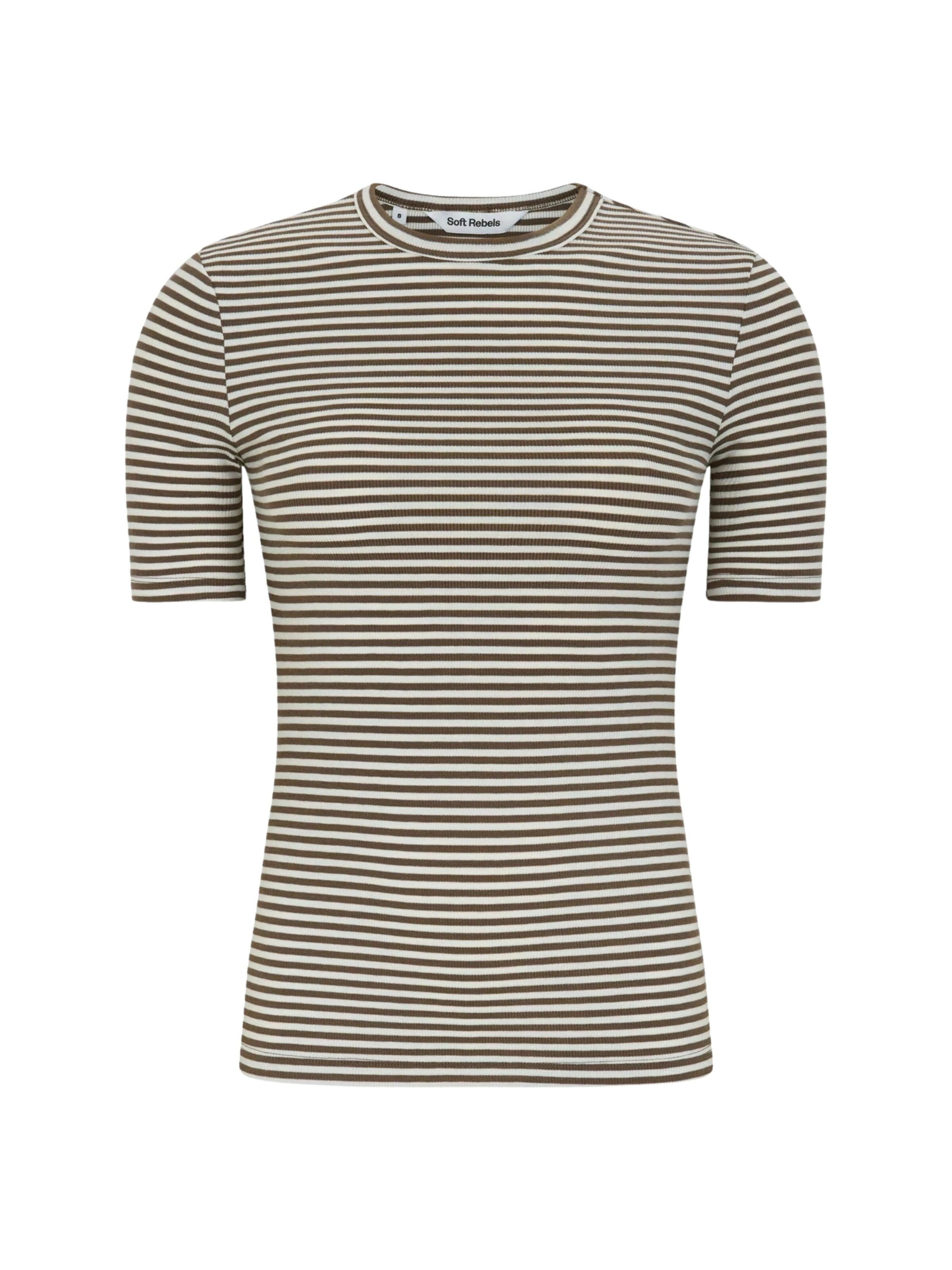 Maglietta 'Fenja' di Soft Rebels in marrone: frontale