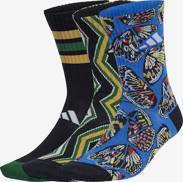 Chaussettes de sport 'x Farm' ADIDAS SPORTSWEAR en bleu : devant