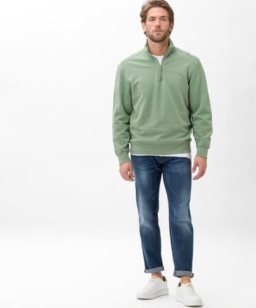 BRAX Sweatshirt 'Sion' in Green: front