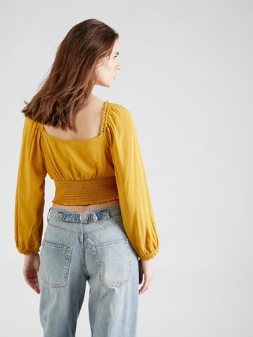 AÉROPOSTALE Blouse 'SWEETHEART' in Yellow