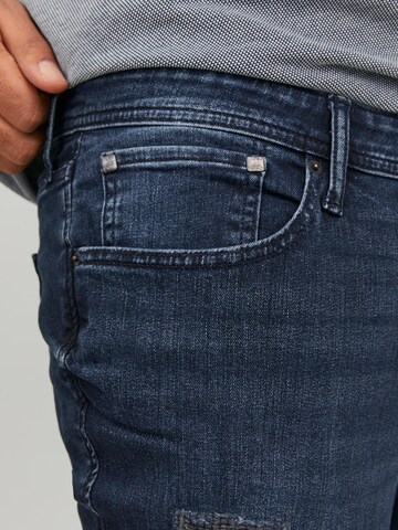 Jack & Jones Plus Skinny Jeans 'Liam' in Blau