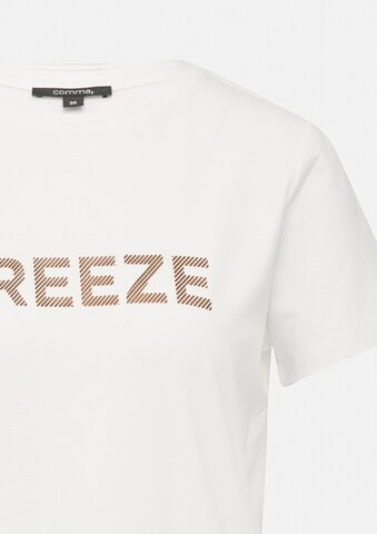 T-shirt COMMA en blanc