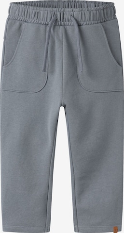 Lil'Atelier Regular Broek in Blauw: voorkant