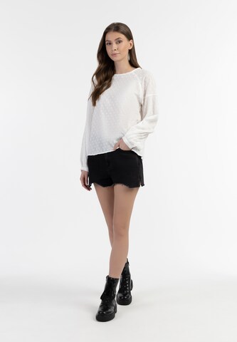 DreiMaster Vintage Blouse 'Abrel' in White