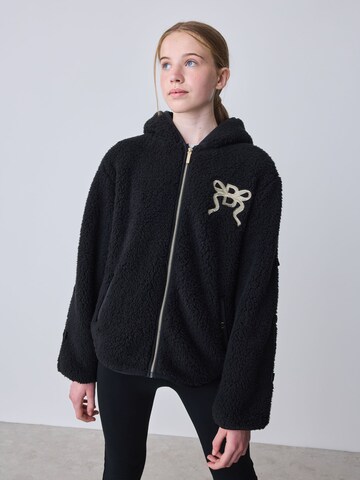 Veste en polaire Baker by Ted Baker en noir : devant