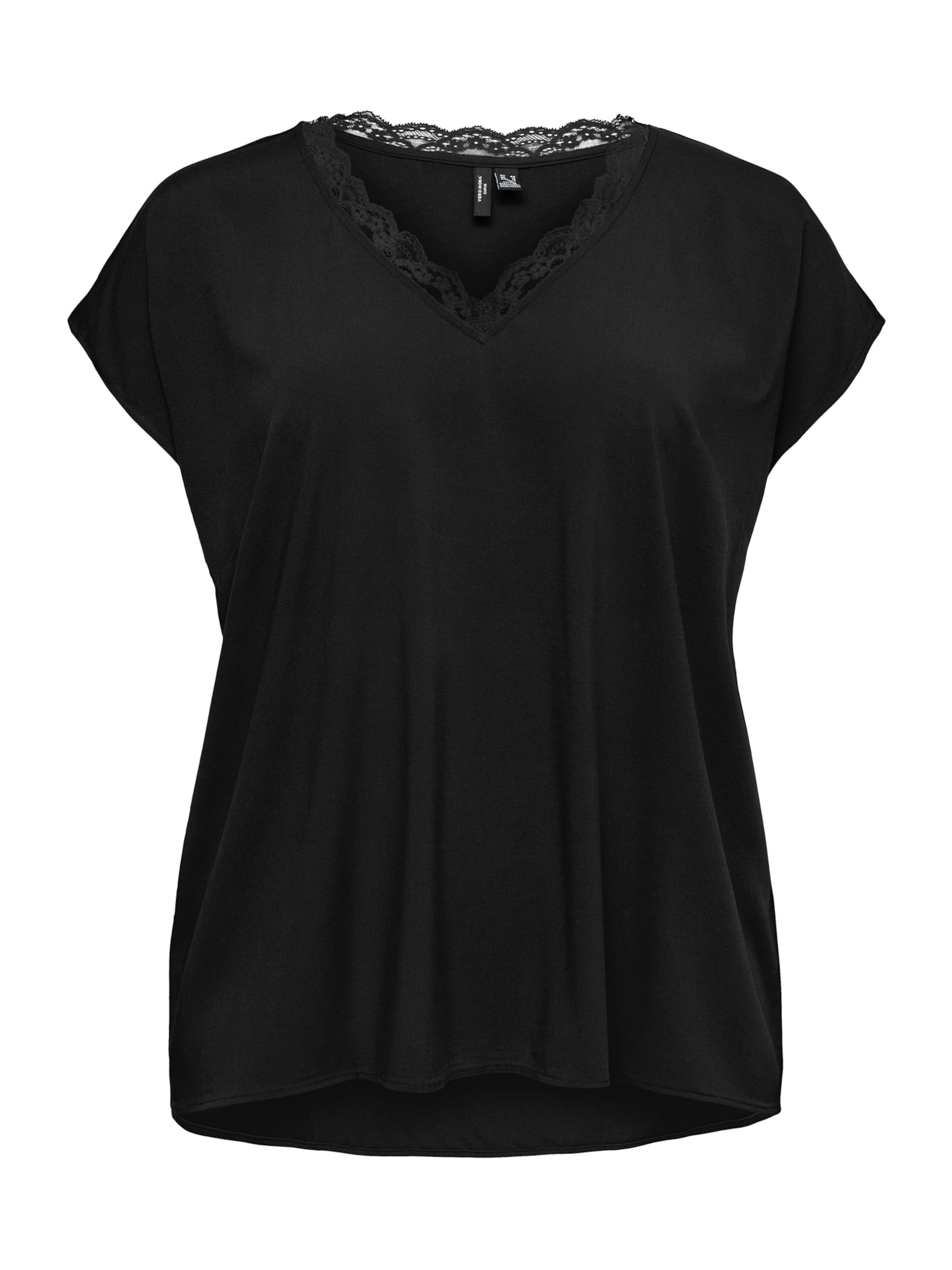 Vero Moda Curve Shirt 'VMCBELLA' in Black: front