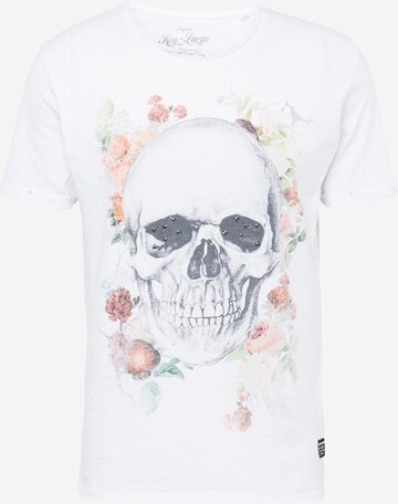 T-Shirt Key Largo en blanc : devant