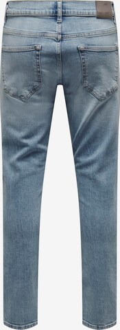 Only & Sons Slimfit Jeans 'Onsloom' in Blauw