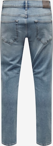 Coupe slim Jean 'Loom' Only & Sons en bleu