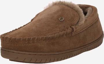 Warmbat Hjemmesko 'Grizzly' i beige: forside