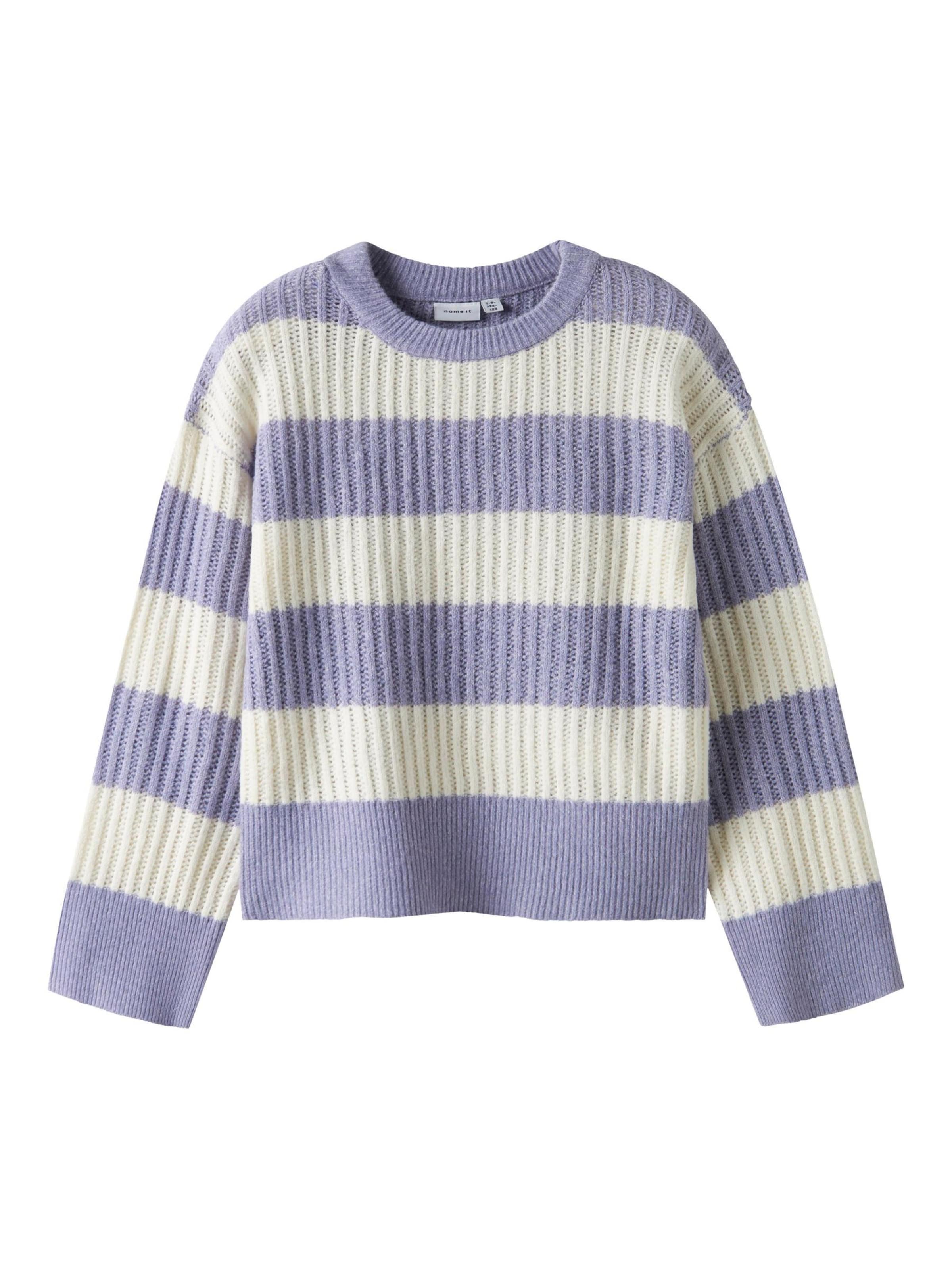 Pull-over NAME IT en violet : devant