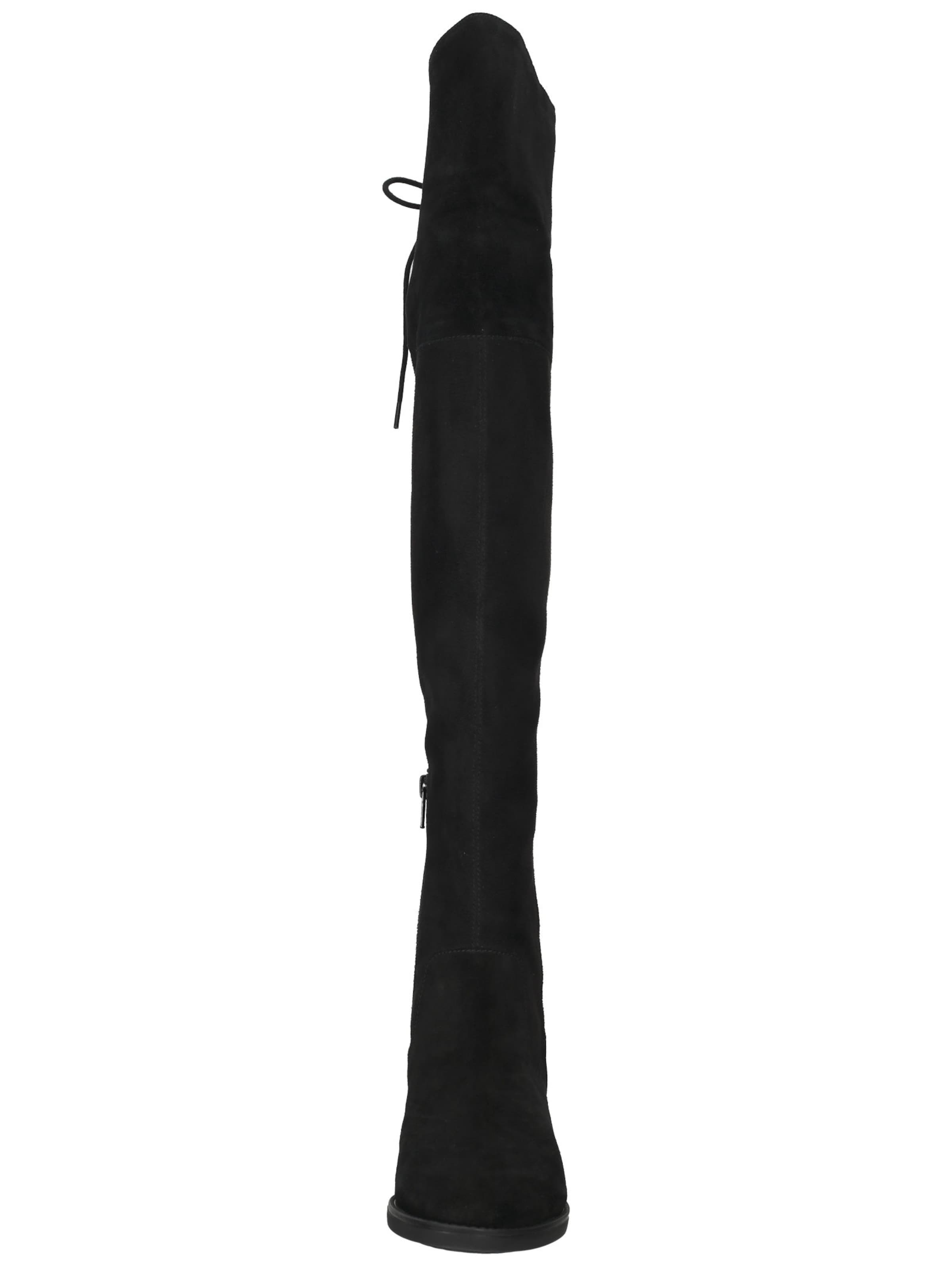 GEOX Overknees in Schwarz