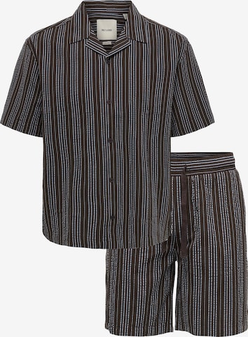 Coupe regular Chemise 'ONSCRUZ' Only & Sons en noir : devant