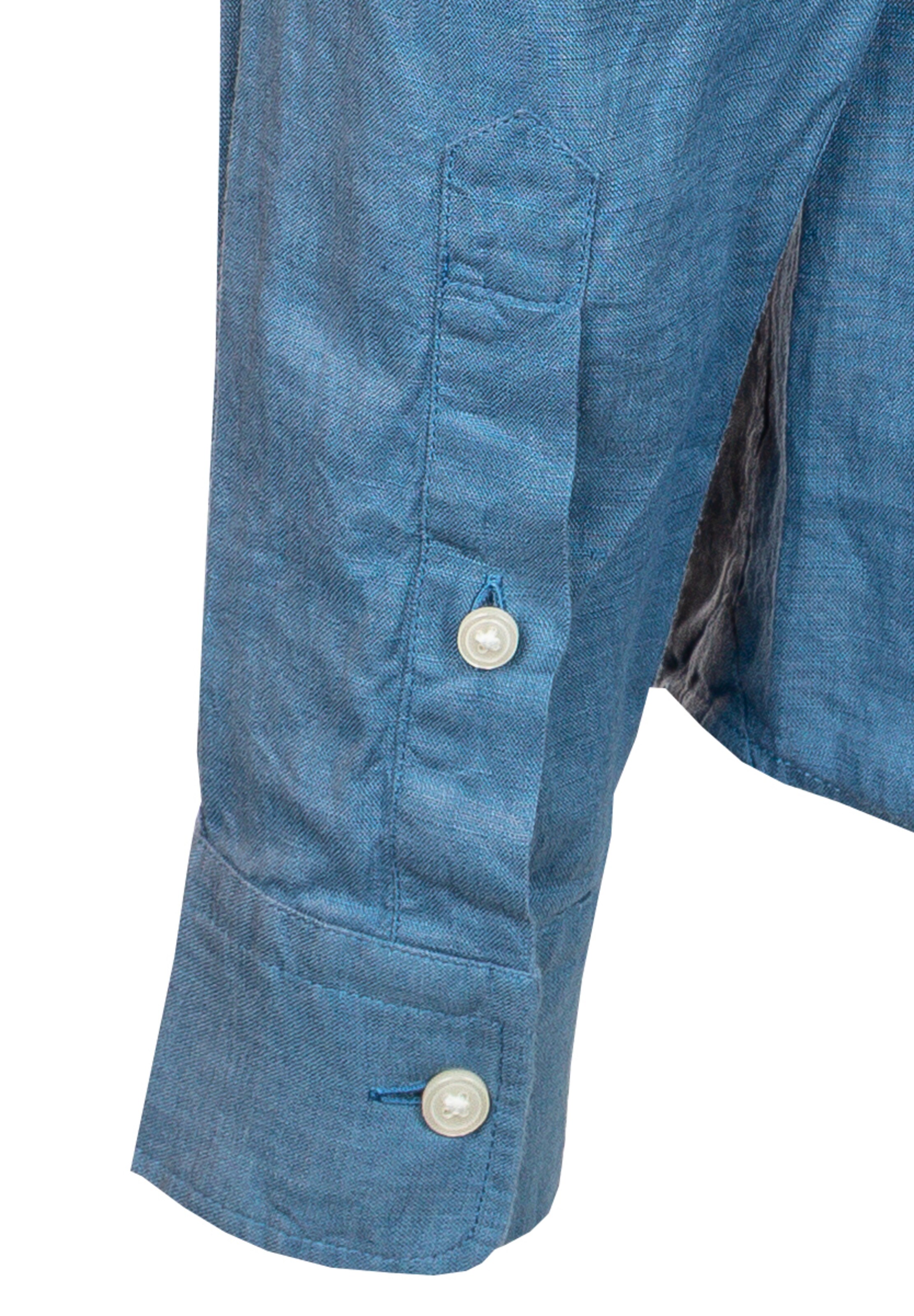 BOSS Regular fit Button Up Shirt 'Liam' in Blue