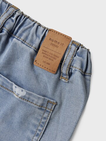 Effilé Jean NAME IT en bleu