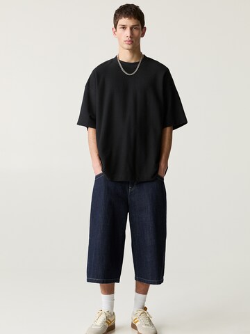 Tricou de la Pull&Bear pe negru