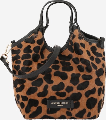 Cabas 'DUA S' Gianni Chiarini en marron : devant