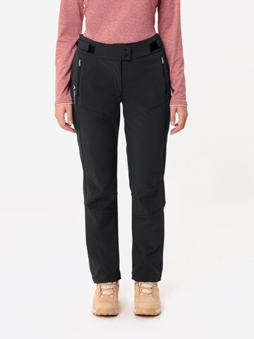 VAUDE Regular Outdoor trousers ' Elope  ' in Black: front