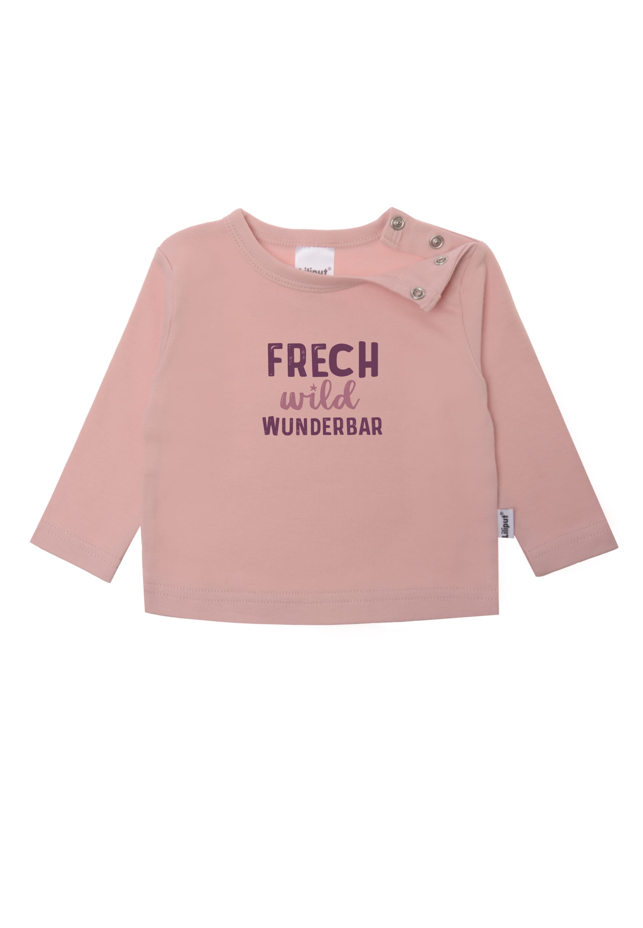 LILIPUT Shirt 'Frech wild wunderbar' in Pink