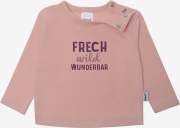 LILIPUT Langarmshirt 'Frech wild wunderbar' in Pink