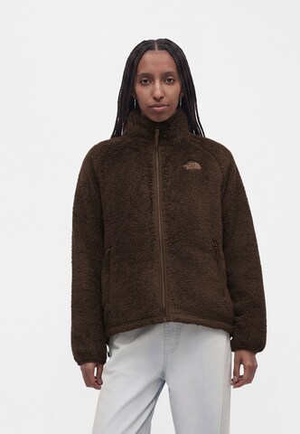 THE NORTH FACE Fleecejakke 'OSITO EVOLVE' i brun: forside