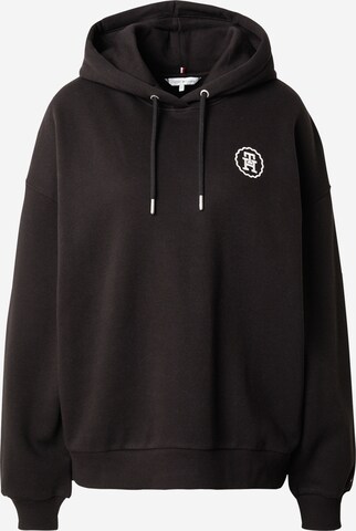 Sweat-shirt TOMMY HILFIGER en noir : devant