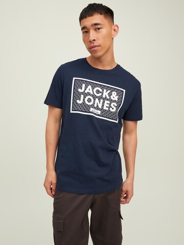 T-Shirt 'HARRISON' JACK & JONES en bleu