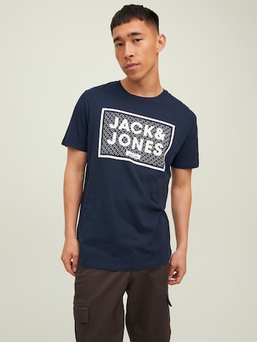 JACK & JONES Póló 'HARRISON' - kék