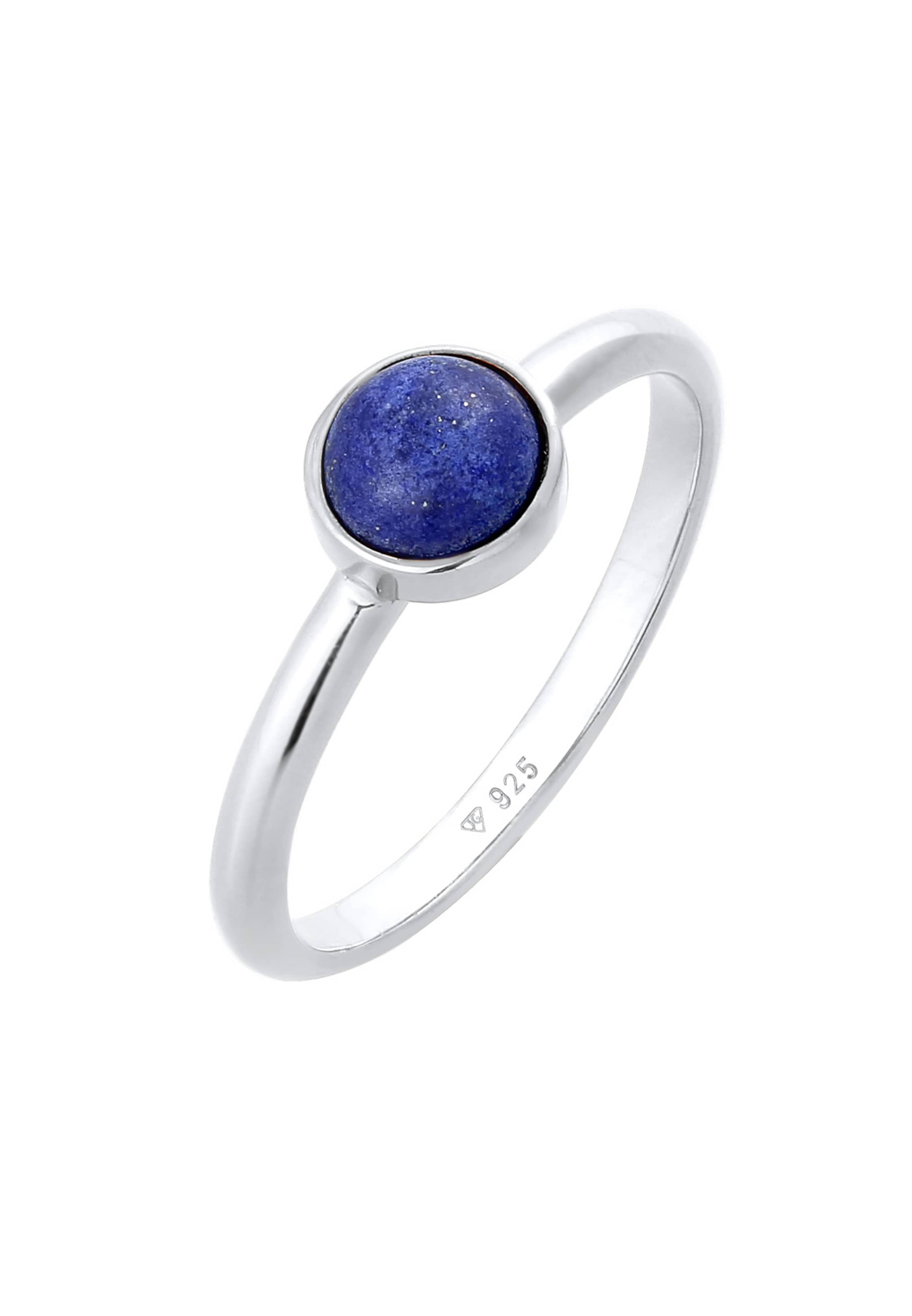 ELLI PREMIUM Ring in Blue: front