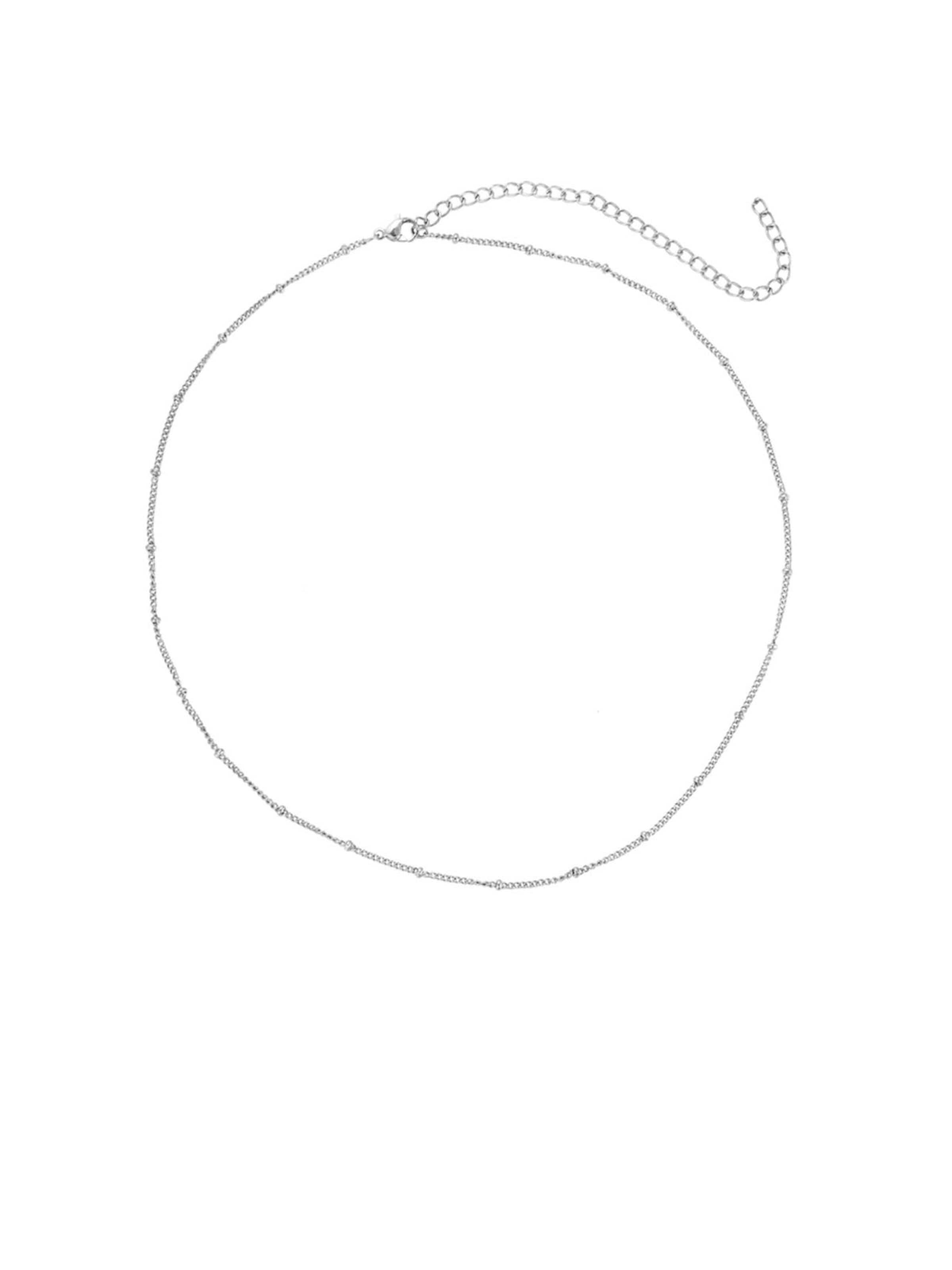 Cala Rose Kette 'ELINA'‌‌‌‌‌‌‌‌ in Silber: Vorderseite