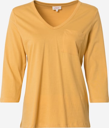 s.Oliver Shirt in Yellow: front