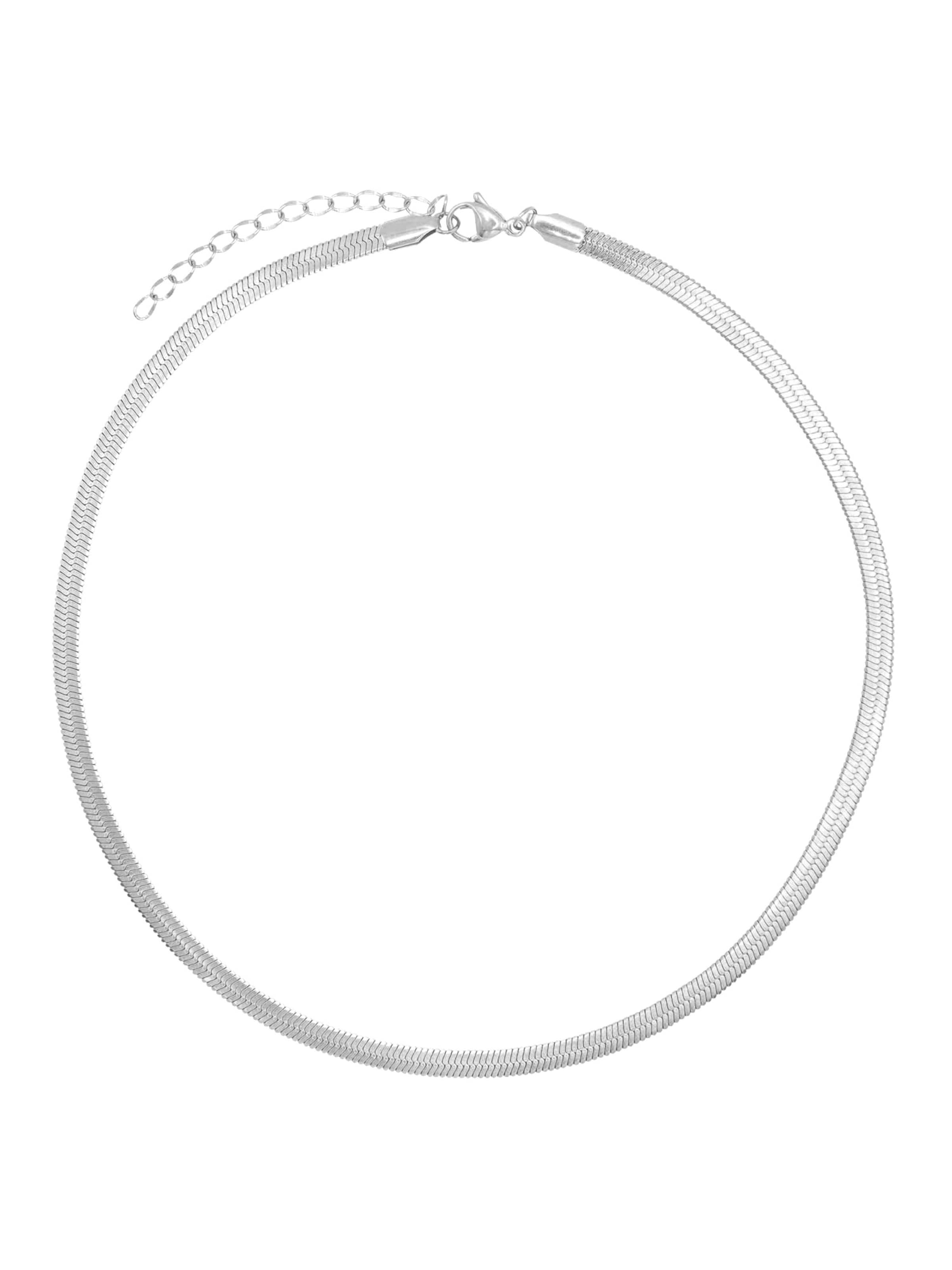 Heideman Ketting 'Terra' in Zilver: voorkant