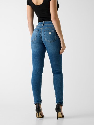 GUESS Skinny Jeans 'Shape Up' in Blue