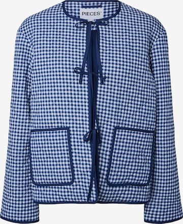 PIECES Overgangsjakke 'PCBibba' i blå: forside
