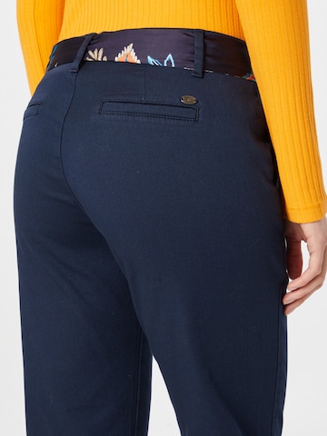 FREEMAN T. PORTER Slim fit Chino Pants 'Claudia Felicita' in Blue