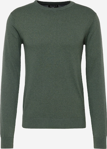 Pull-over 'Diogo' INDICODE JEANS en vert : devant