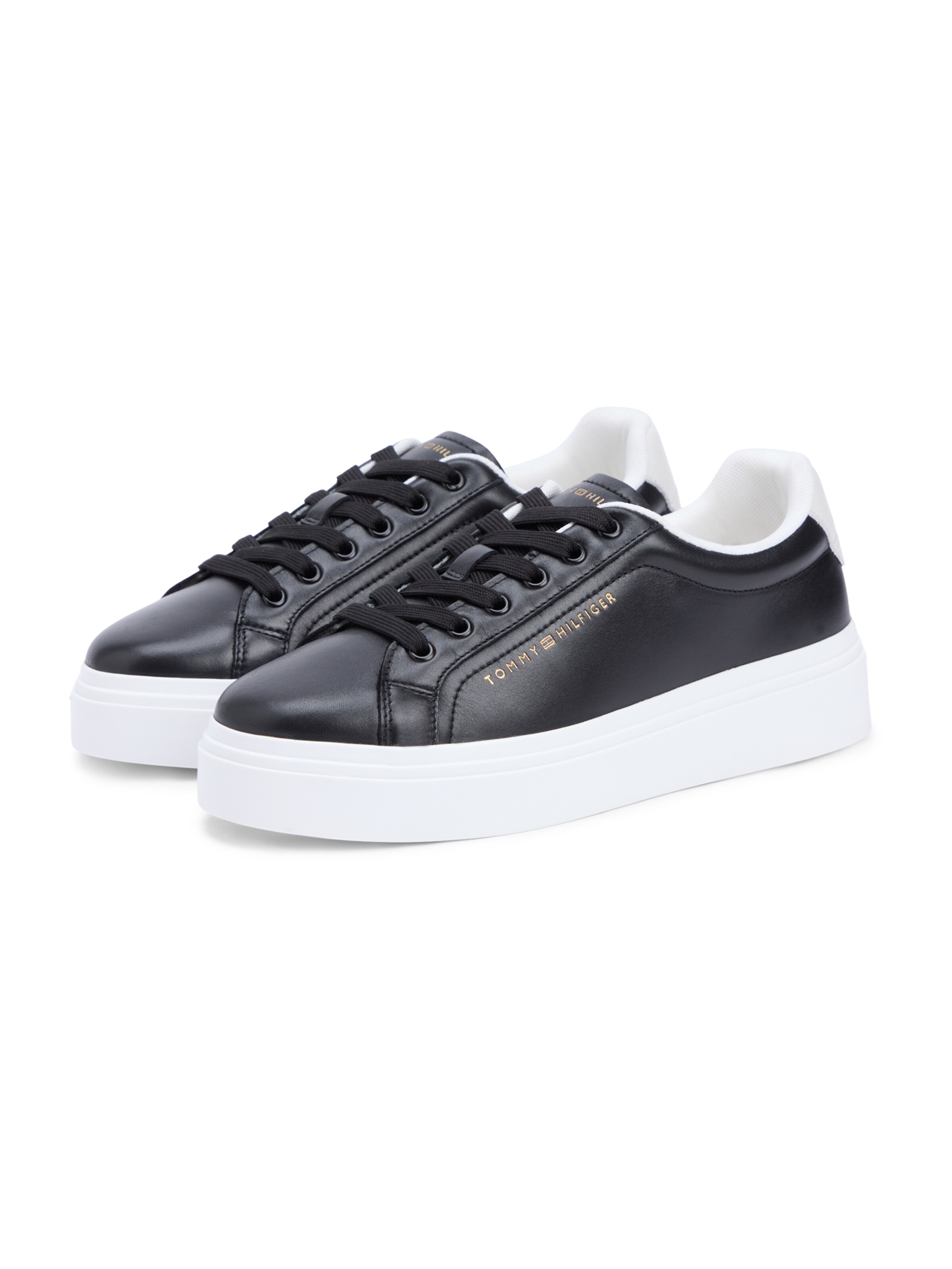 Baskets basses 'CHIC' TOMMY HILFIGER en noir : devant