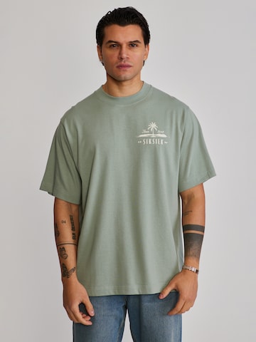 SikSilk Shirt in Green: front