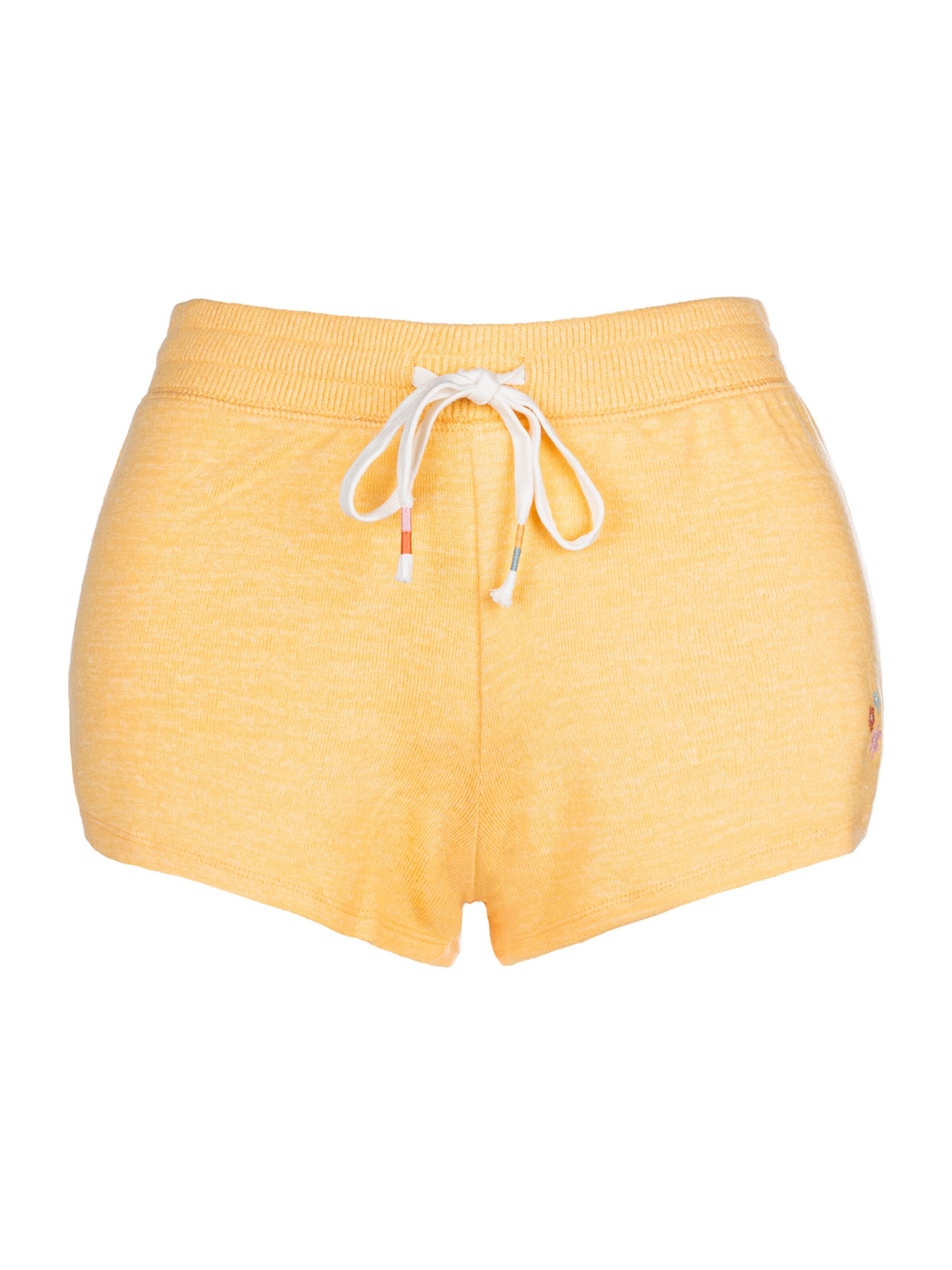 PJ Salvage Pyjamashorts ' Sunshine On My Mind ' in Gelb: Vorderseite