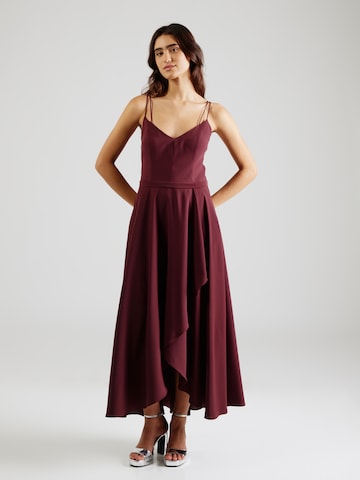 Robe de soirée VM Vera Mont en rouge : devant