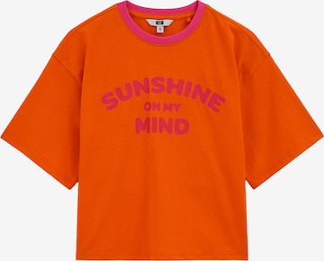 WE Fashion Paita värissä oranssi: etupuoli