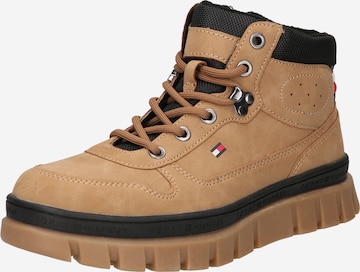 TOMMY HILFIGER Boot in Beige: front