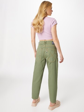 HOMEBOY Loose fit Pants 'x-tra BAGGY Twill' in Green