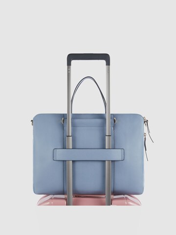 Piquadro Laptoptas in Blauw