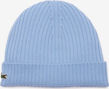 LACOSTE Beanie in Blue: front